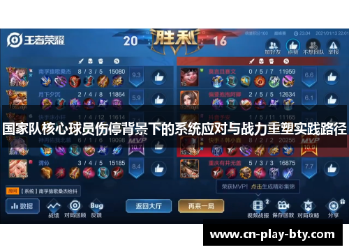 国家队核心球员伤停背景下的系统应对与战力重塑实践路径 国家队核心球员伤停背景下的系统应对与战力重塑实践路径